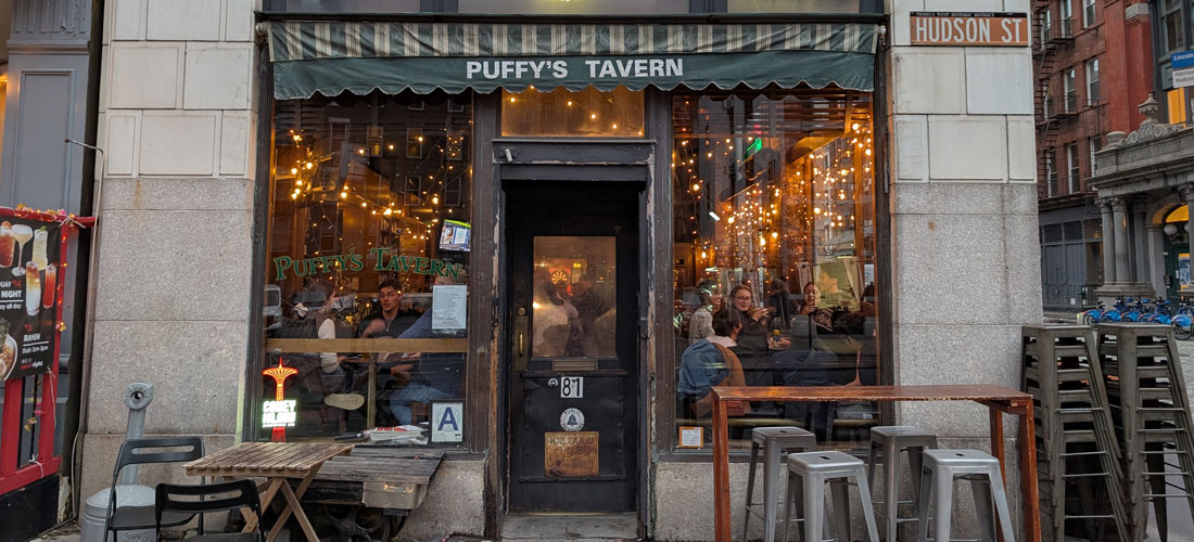 Puffy's Tavern Header Image 