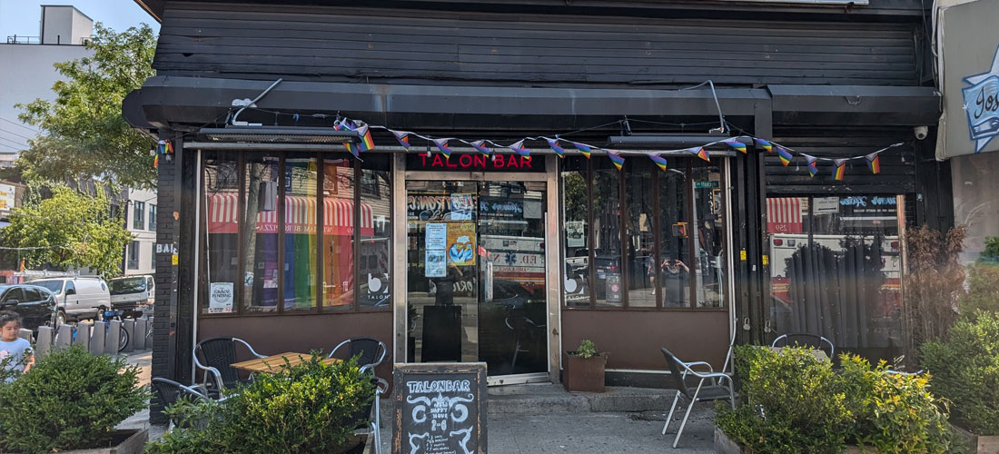 Talon Bar Header Image 