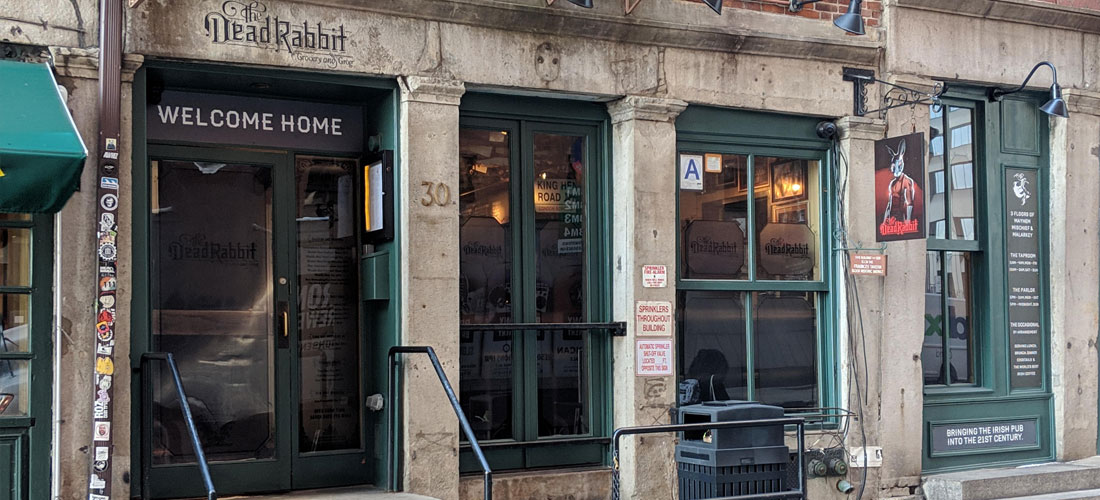 The Dead Rabbit Grocery and Grog Header Image 