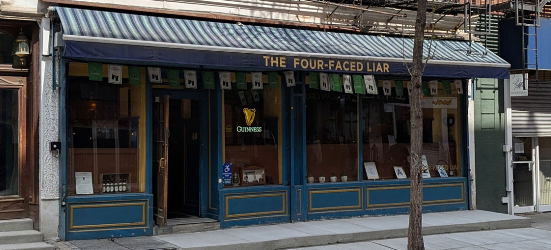 The Four Faced Liar Header Image 